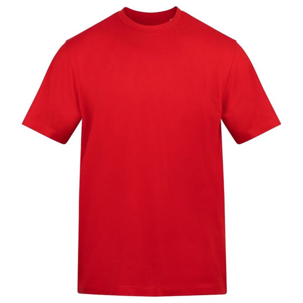 Awdis Boys Cotton T-Shirt / Fire Red